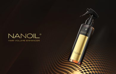 spray para cabello de apariencia voluminosa nanoil